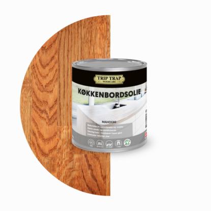 Trip Trap køkkenbordsolie, mahogni - 750 ml