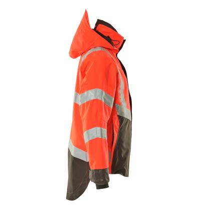 MASCOT SAFE SUPREME Harlow skaljakke, hi-vis rød/mørk antracit