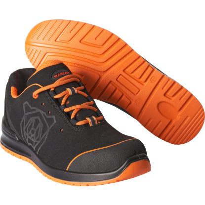 MASCOT FOOTWEAR CLASSIC sikkerhedssko, sort/stærk orange