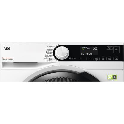 AEG 8000 PowerCare frontbetjent vaskemaskine LR834T86N - 8 kg