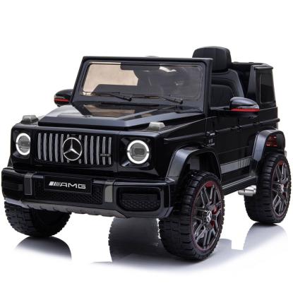 Mercedes AMG G63 elbil, 2 x 12V, sort