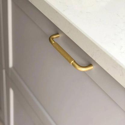 Beslag Design Helix greb, 160 mm, messing