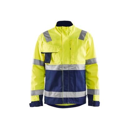 Blåkläder 4064 high vis arbejdsjakke, hi-vis gul/marineblå