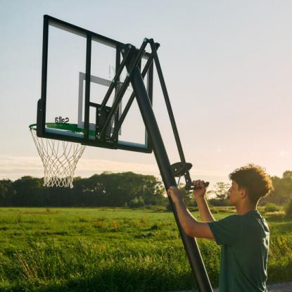SALTA basketball stander guard, 138 x 371 x 240 cm