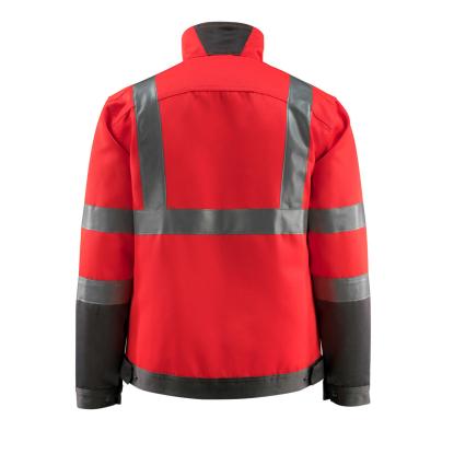 MASCOT SAFE LIGHT Forster arbejdsjakke, hi-vis rød/mørk antracit