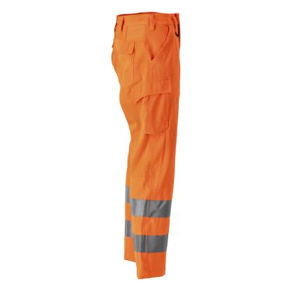 MASCOT SAFE LIGHT arbejdsbukser med lårlommer, hi-vis orange