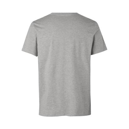 ID 0552 T-shirt, økologisk, lys grå melange