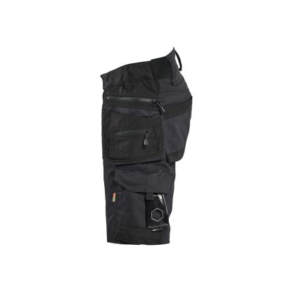 Blåkläder 1972 striker håndværkershorts med stretch, sort/sort