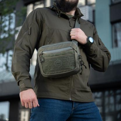 M-TAC Elite Hex EDC skuldertaske, ranger green