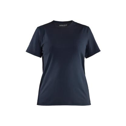 Blåkläder 3426 dame UV t-shirt, mørk marineblå