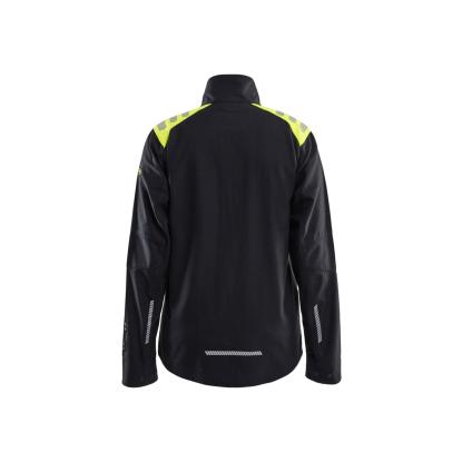 Blåkläder 4072 dame overshirt inherent, sort/hi-vis gul
