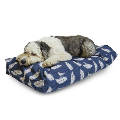 Danish Design Eco-well hundepude med memory foam, navy