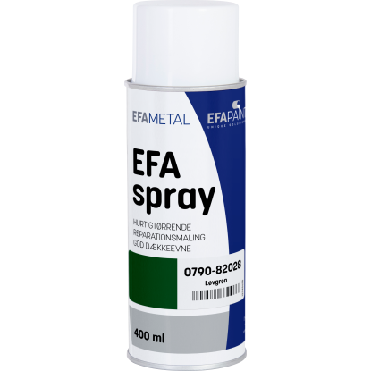 EFAmetal EFAspray, løvgrøn - 400 ml