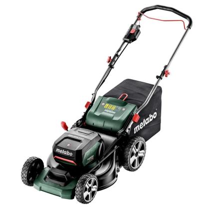 Metabo RM 36-18 LTX BL 46 plæneklipper, 36V, med 2 x 5,2 Ah batteri og lader