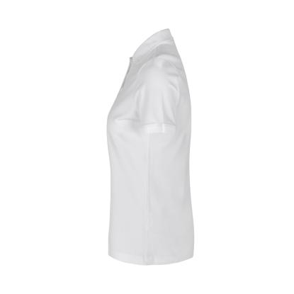 ID 0587 poloshirt, økologisk, dame, hvid