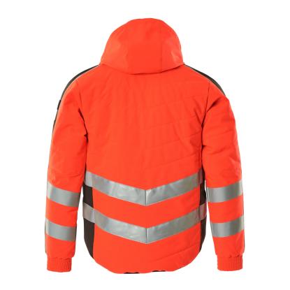 MASCOT SAFE SUPREME Dartford arbejdsjakke, hi-vis rød/mørk antracit