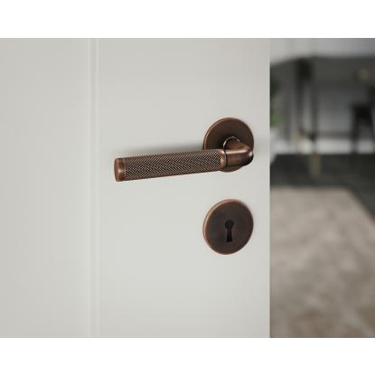 Habo Lexington dørgreb inkl. nøgleskilt, bronze