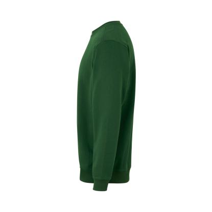 ID PRO Wear CARE 0380 sweatshirt, ubørstet, flaskegrøn