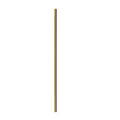 I-Wood afslutningsliste til akustikpanel, brun olieret, sort filt og lys kerne, egefiner, 16 x 42 mm