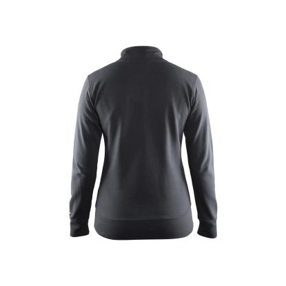 Blåkläder 3372 dame sweatshirt full zip, mørk grå