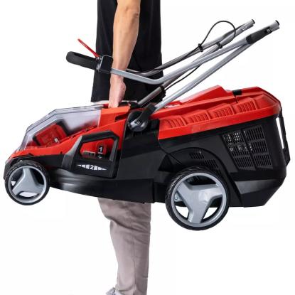 Einhell GE-CM 36/36 18V Li plæneklipper, 36 cm, med 2 x 4,0 Ah batterier og lader Einhell GE-CM 36/36 18V Li plæneklipper, 36 cm, med 2 x 4,0 Ah batte
