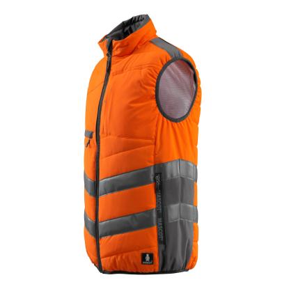 MASCOT SAFE SUPREME Grimsby vintervest, hi-vis orange/mørk antracit