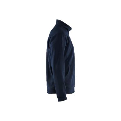 Blåkläder 3362 sweatshirt full zip, mørk marineblå/sort