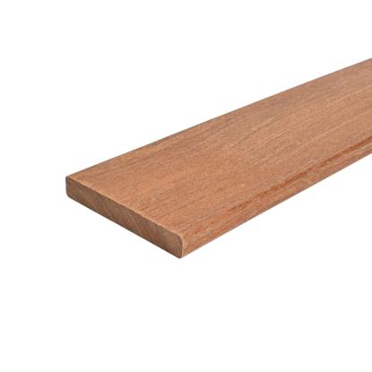 Cumaru terrassebrædder, glat/glat, 100% FSC, 21 x 145 mm