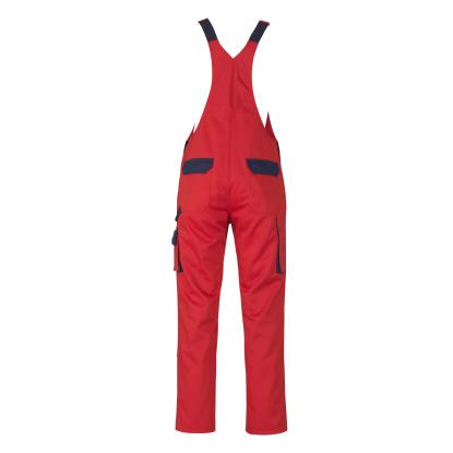 MASCOT IMAGE Milano overall med knælommer, rød/marine