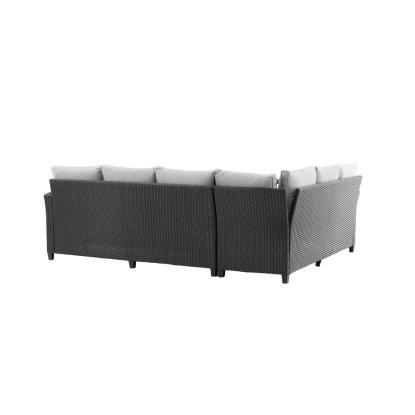 Venture Design Brentwood hjørnesofasæt, sort