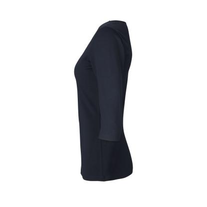 ID 0597 Stretch T-shirt med korte ærmer, dame, navy