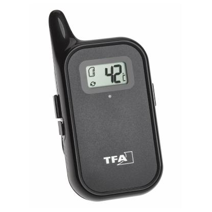 TFA Küchen-Chef Twin trådløst stegetermometer, sort