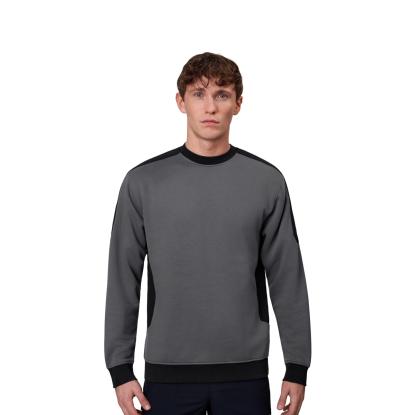 ID PRO Wear 0362 sweatshirt med kontrast, silver grey