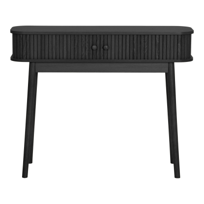 Nikko konsolbord, sort fyr, 100 cm