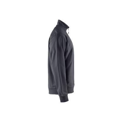 Blåkläder 3369 sweatshirt half zip, mellemgrå