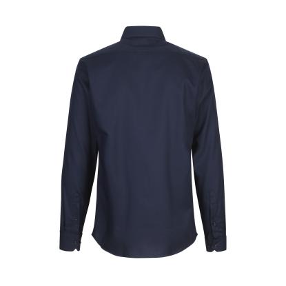 Seven Seas SS30 Fine Twill skjorte, slim, navy