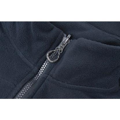 ID 0807 Zip-n-Mix mikrofleece cardigan, dame, navy