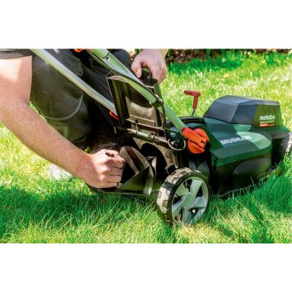 Metabo RM 36-18 LTX BL 36 plæneklipper, 36V, uden batteri og lader