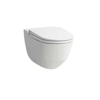 LAUFEN Riva duschetoilet med soft close sæde og lift-off funktion, hvid