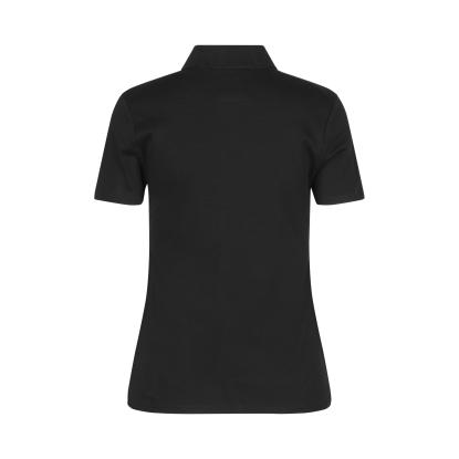 Seven Seas S610 The polo kortærmet poloshirt, dame, sort
