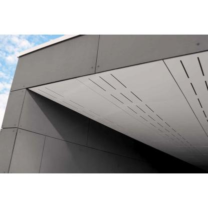 SCG udhængsplade half-lining med ventilation, hvid, 1200 x 600 x 4 mm