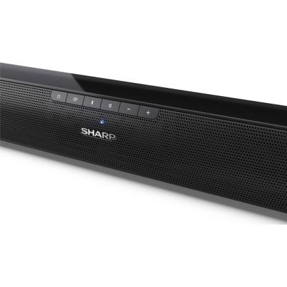 Sharp HT-SB100 2.0 HDMI og bluetooth soundbar, sort