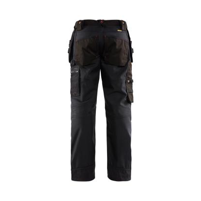 Blåkläder 1500 håndværker buks softshell x1500, sort