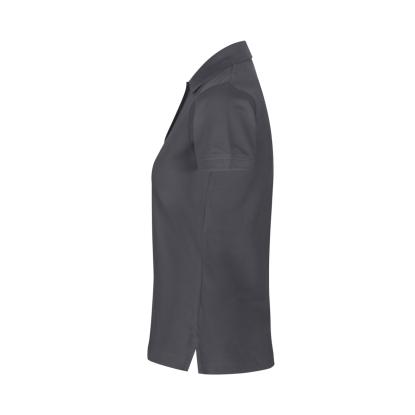 ID 0527 poloshirt med stretch, dame, koks grå