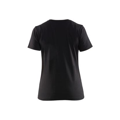 Blåkläder 3479 dame t-shirt, sort/mørk grå