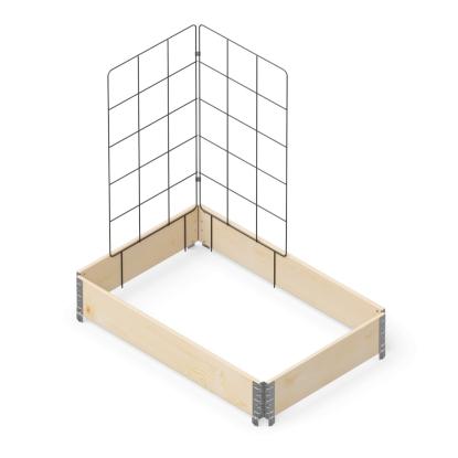 Upyard espalier med 2 moduler, 117 x 55 cm, sort