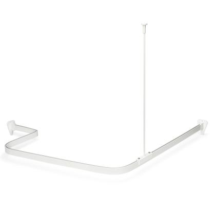 Habo flex forhængsskinne, hvid, 3 x 1 meter