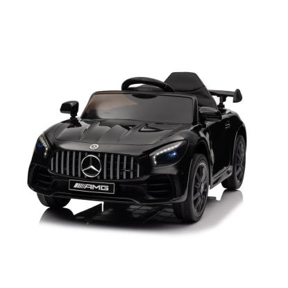 Mercedes AMG GTR elbil, 2 x 12V, sort