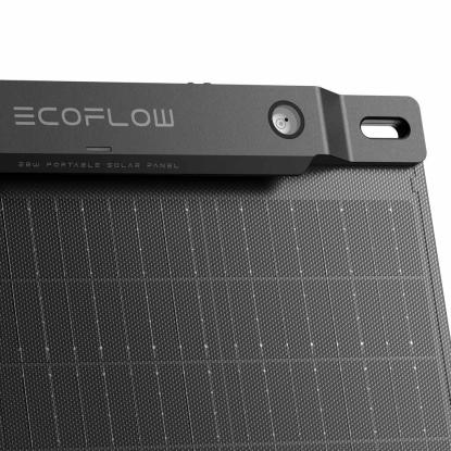 EcoFlow bærbart solcellepanel, 28 W