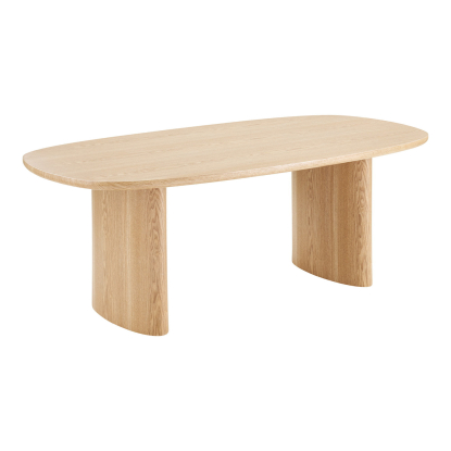 Serra spisebord, askefiner, 110 x 210 cm